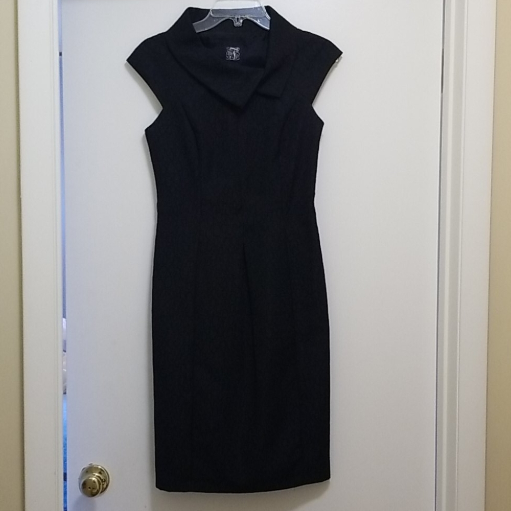 JAX Black Tapestry Dress